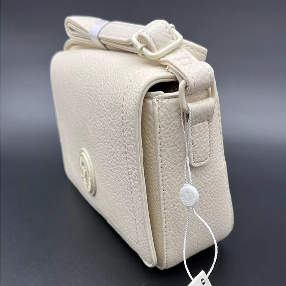 $228 Valentino Orlandi Crossbody Off-White NWT - Picture 8 of 12